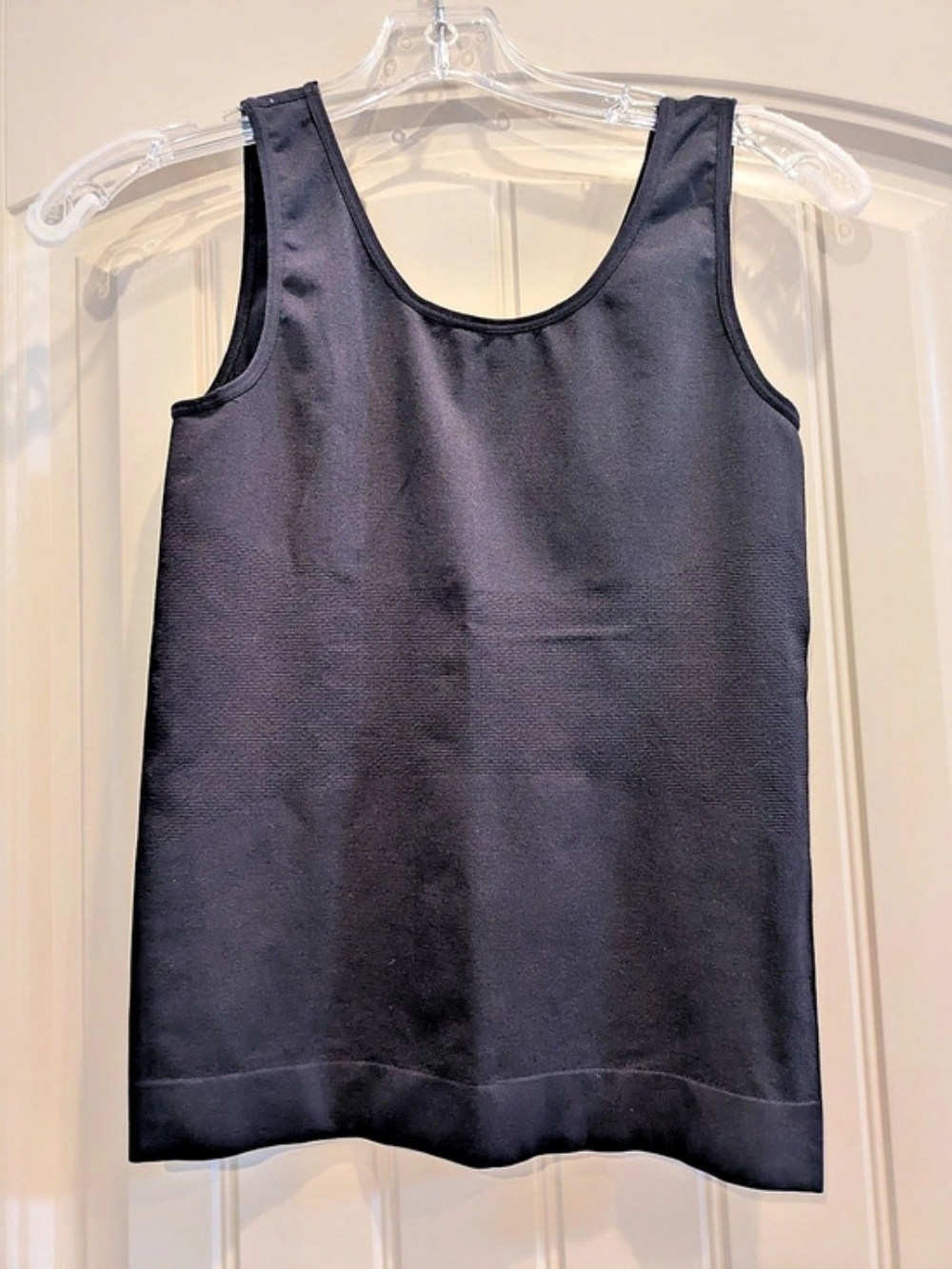 Vanity Fair Seamless Tank Top 17684 Black Medium
